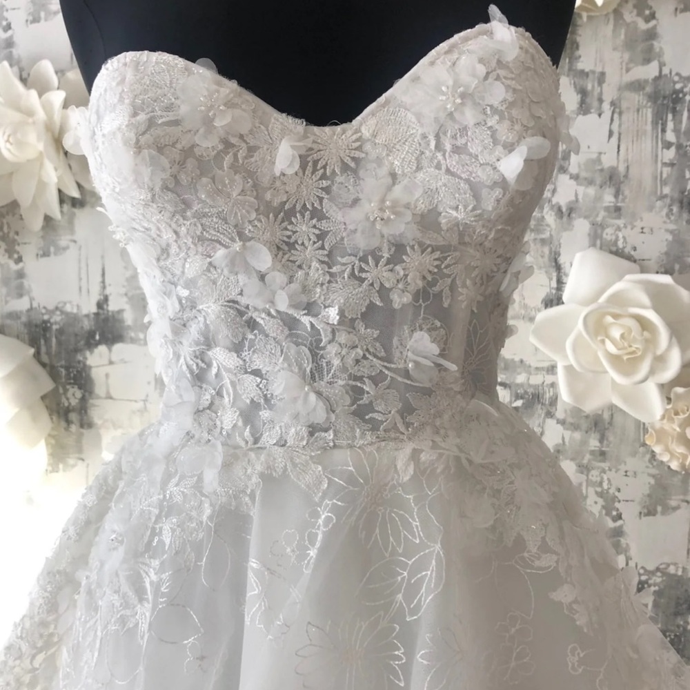Lazaro 3957 Marigold Wedding Dress